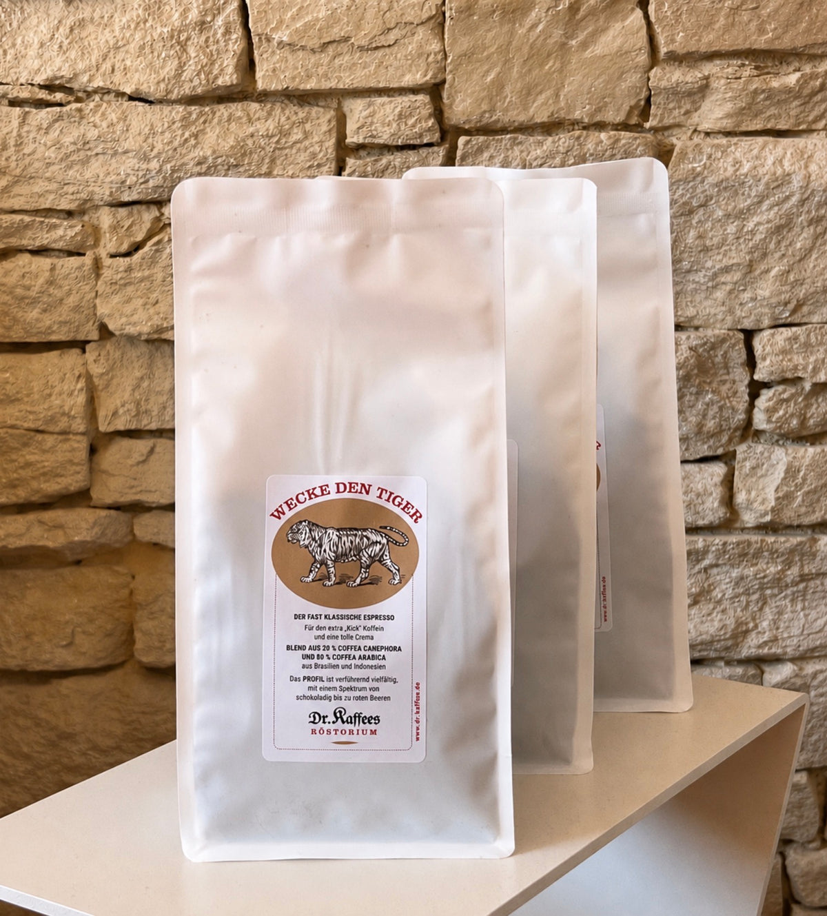 WECKE DEN TIGER (Röstkaffee - ganze Bohnen)